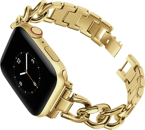 Miniatura 7 de Compatible con Apple Watch Band para mujer y hombre de 1.614 in 1.575 in 1.496 in 1.732 in 1.772 in 1.654 in Ultra 1.929 in, pulsera de acero