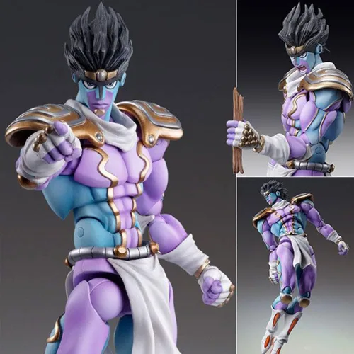 Miniatura 3 de QAHEART Figuras de Kujo Jotaro Bruno Bucciarati/Leone Abbacchio Estatuas de Figuras de Anime Figuras de Acción Ultra Móviles Ornamentos Estrella