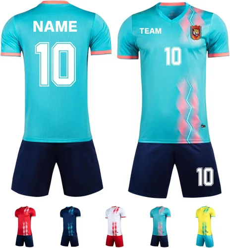 Miniatura 8 de ORYG Camisetas de fútbol personalizadas para niños, uniformes de equipo de fútbol personalizados para hombres y mujeres con nombre de número