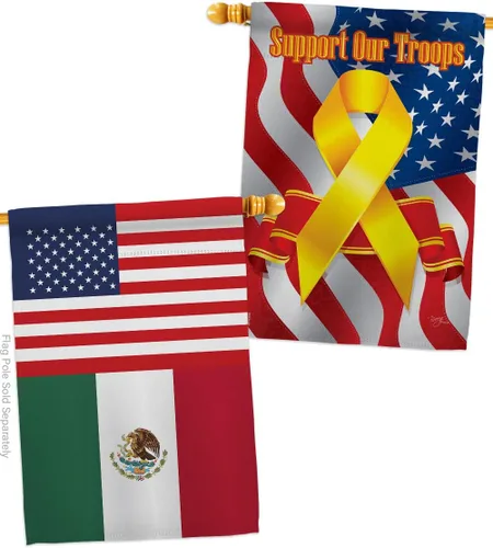 Nacionalidad México Estados Unidos Amistad Casa Banderas Pack Nación Regional Internacional Mundo País Particular Área Apoyo Nuestras tropas Pequeño