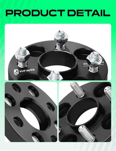 Miniatura 8 de YHTAUTO Espaciadores de rueda centrados de buje de 4 x 100 de 0.78 pulgadas compatibles con modelos Honda, Acura, Kia, Mini, Mitsubishi