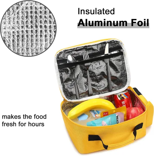 Miniatura 5 de Mochila para niños pequeños, preescolar, autobús, bolsa de libros 3D para jardín de infantes con lonchera aislante