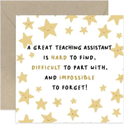 Miniatura 13 de Old English Co. - Tarjeta de despedida de estrellas divertidas para jefe – Tarjeta de despedida «Imposible de olvidar» para él o ella