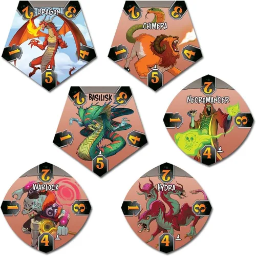 Miniatura 6 de The Wizard's Tower Castle Panic Expansion Juego de mesa para adultos y familia. Juego de mesa cooperativo. A partir de 8 años. Para 1 a 6 jugadores