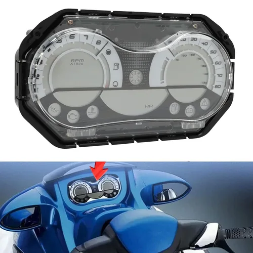 Miniatura 4 de Medidor de velocímetro LCD Cluster 278002328 278002216 278002195 ABS Motorboat Instrumento de repuesto para Sea Doo GTX RXP RXT Wake