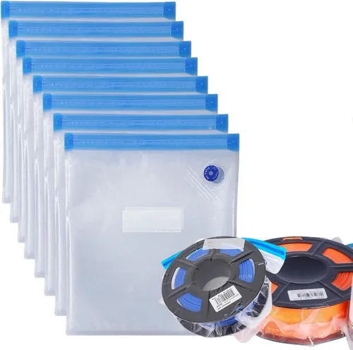 Miniatura 12 de Sous Vide - Bolsas reutilizables sin BPA con sellado al vacío para almacenamiento de alimentos, congelación, bolsa de almacenamiento al vacío