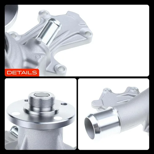 Miniatura 9 de Kit de bomba de agua para motor A-Premium con junta Compatible con Ford Explorer 02-05, Explorer Sport Trac, Mustang 05-10, Ranger 01-11 y Mazda