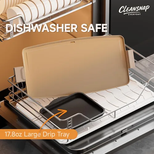 Miniatura 3 de Cleansnap Plancha Eléctrica de Uso Diario, Gran Regalo para Banquetes Familiares - Parrilla Antiadherente de 20" con Protector Plegable Vainilla