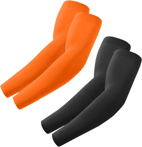 Miniatura 43 de ROXUN Mangas de brazo, compresión deportiva de protección solar UV refrescante para hombres/mujeres