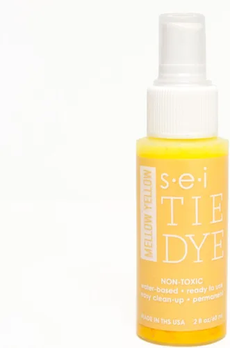 Miniatura 65 de S.E.I. Botella de spray de teñido anudado de caléndula: 2 oz. Spray de tinte de tela no tóxico, tinte permanente para ropa DIY, One Step