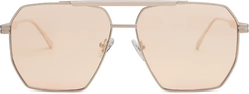 Miniatura 3 de SOJOS Gafas de sol polarizadas cuadradas de gran tamaño retro para mujeres y hombres, tonos vintage, UV400, lentes de sol clásicos grandes de metal
