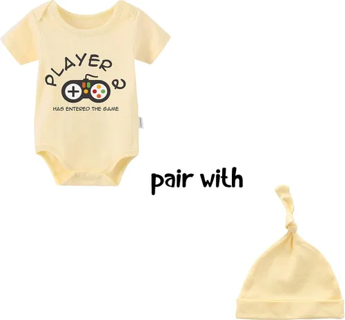 Miniatura 2 de Trillizos para bebé, 1 jugador, 2 jugadores, 3 recién nacidos, ropa unisex para bebé, mameluco para niña