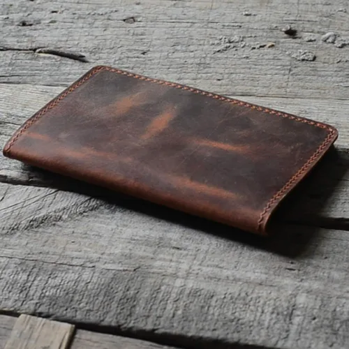 Miniatura 2 de JJNUSA Funda para diario de cuero genuino vintage hecha a mano para diario de 3.5 x 5.5 pulgadas, notas de campo, Moleskine Cahier, cuadernos