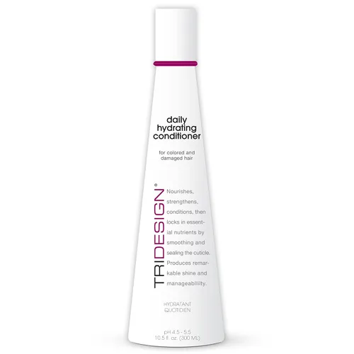 TRIDESIGN Acondicionador hidratante para mujeres – Acondicionador extra hidratante y restaurador para cabello seco, dañado y teñido – Añade volumen