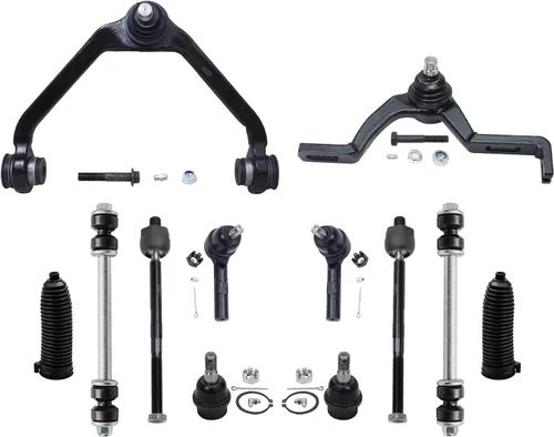 Miniatura 118 de Detroit Axle - Kit de suspensión delantera de 12 piezas para Mercury Grand Marquis Ford Crown Victoria Town Car 2003-2011, 2 brazos de control
