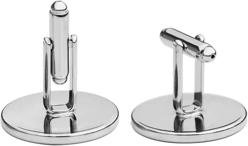 Miniatura 5 de 1994 Italy 20 Lire BU Uncirculated Coin Silver Plated Cufflinks NEW - Oak Branch