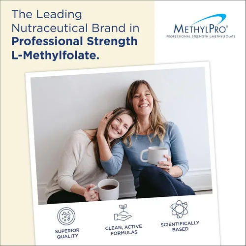 Miniatura 7 de MethylPro L-metilfolato 7.5 mg - L metil folato, suplemento de metilfolato para mujeres y hombres, vitamina B9 metilada (5-MTHF) para la salud