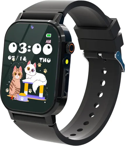 Reloj Inteligente para Niños de 32 Juegos para Niños de 5 a 12 Años, Reloj Inteligente para Niños con Pantalla Táctil HD, Cámara de Video,
