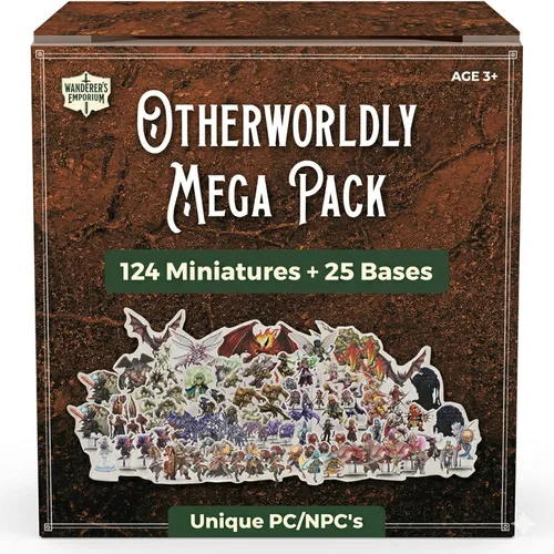 Miniatura 8 de Miniaturas Planas Duras para Miniaturas de DND con Bases Escala de 28mm - 32mm Juego de Iniciación de Calabozos y Dragones 5e
