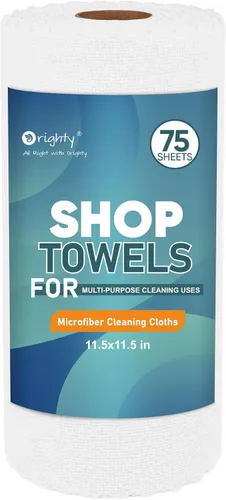 Miniatura 12 de Orighty Paño de limpieza de microfibra a granel, paquete de 50 toallas de tienda, trapos de limpieza reutilizables, toallas de microfibra sin pelusa