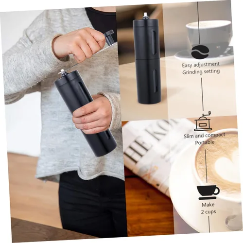 Miniatura 7 de Máquina de café ajustable manual portátil manivela máquina de café espresso portátil máquina de café expreso portátil molinillo de café concentrado