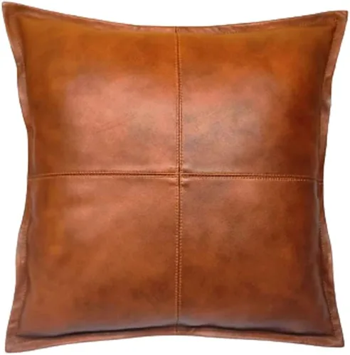 Miniatura 45 de Funda de almohada de piel de cordero – Funda de cojín decorativa para sofá – Fundas para sala de estar y dormitorio, 22 x 22 pulgadas – Paquete de 2