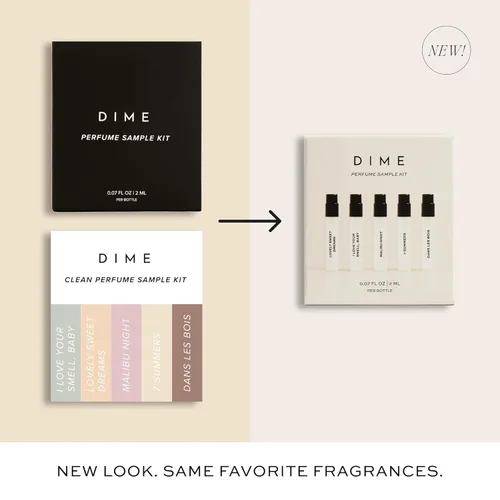 Miniatura 10 de Muestra de Perfume DIME Beauty, Hipoalergénico, Perfumes Limpios, Eau de Toilette Para Mujer (Set de 5, 2 ml)