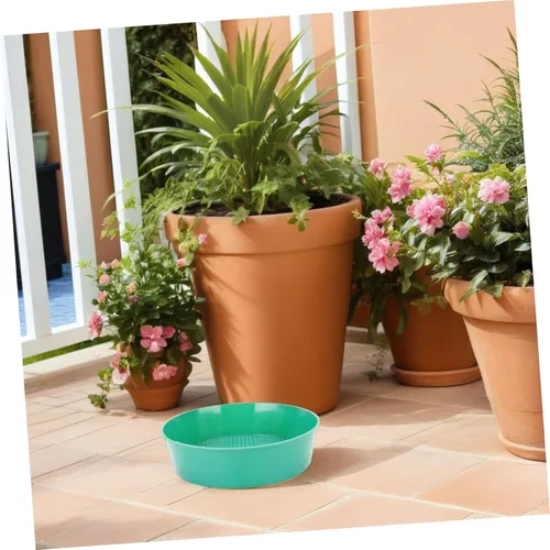 Miniatura 8 de Yardwe Tamiz de suelo ligero de malla de plástico para jardinería para filtrar piedras Fácil uso Tamiz de pantalla de jardín para compostaje casero