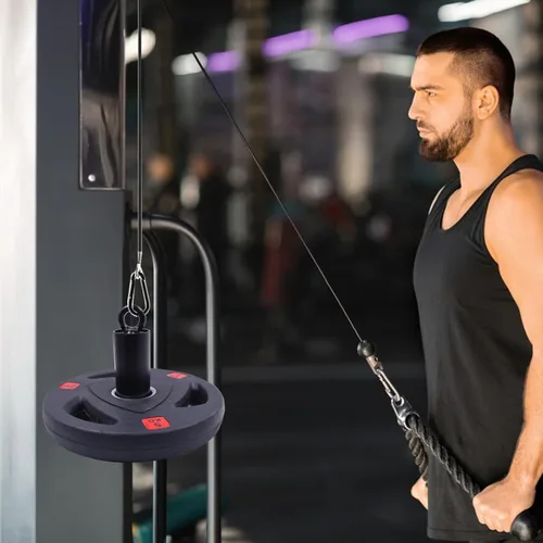 Miniatura 5 de J Bryant Fitness - Pin de carga de 2 pulgadas, sistema de polea LAT, accesorio para máquina de cable, garaje, gimnasio, gimnasio en casa, equipos