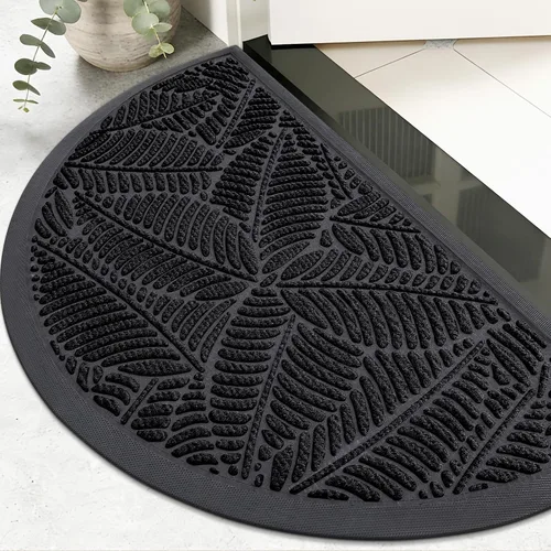 Miniatura 37 de Colorxy Tapete Impermeable para Puerta, Tapete Interior Frontal de Goma Natural Resistente, Tapetes para Puerta de Perfil Bajo Antideslizante