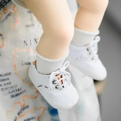 Miniatura 3 de Zapatos deportivos de lona para bebés y niñas de 0 a 18 meses