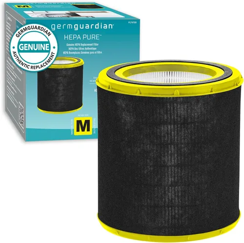 GermGuardian Filtro M HEPA Pure - Filtro de repuesto para purificador de aire, elimina el 99.97% de contaminantes, humo de incendios forestales,