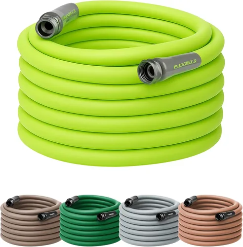 Miniatura 14 de Flexzilla - Manguera de jardín de uso general de 5/8 pulgadas x 15 pies, manguera de agua ligera para todo tipo de clima, resistente y flexible