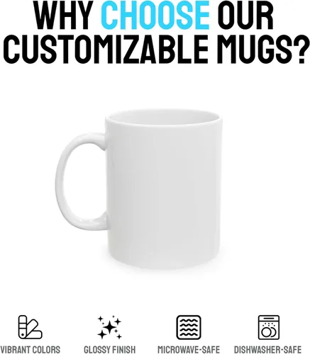 Miniatura 2 de Taza de café personalizada – Taza de cerámica personalizada con foto, texto o logotipo Taza de té personalizada con foto o mensaje Idea