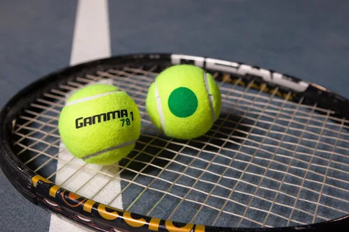 Miniatura 4 de Gamma Orange 60 and Green 78 Dot Training Tennis Balls for Kids & Beginners, Low-Compression Core Reduces Speed & Bounce, Great for Tennis Practice