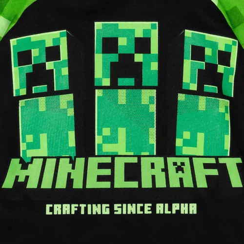 Miniatura 3 de Minecraft Sudadera con capucha de forro polar para niños pequeños a niños grandes (4-18-20)