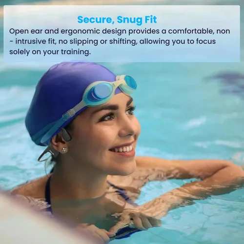 Miniatura 8 de Auriculares de natación de conducción ósea inalámbricos Auriculares submarinos IPX8 Auriculares Bluetooth impermeables Auriculares Bluetooth