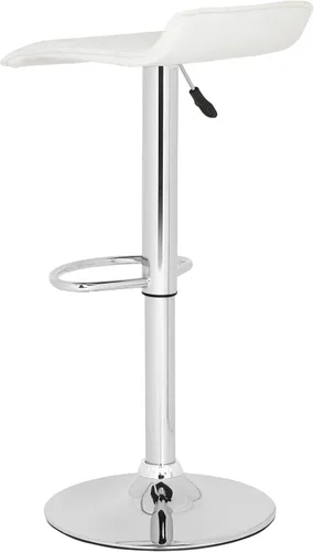Miniatura 4 de Safavieh Home Collection Kemonti Taburete giratorio ajustable de gas de 22.4 a 30.9 pulgadas
