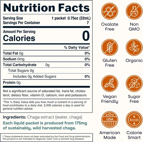 Miniatura 7 de Superbebida de hongos, concentrado líquido con antioxidantes para antiinflamación y refuerzo de inmunidad, beta-glucanos para la salud del corazón