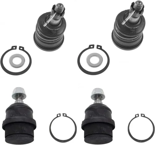 Miniatura 97 de TRQ Juego de juntas esféricas delanteras superior e inferior para lado del conductor y del pasajero Compatible con Acura TL 2009-2014 Acura TSX