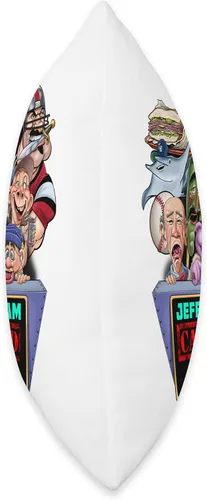 Miniatura 2 de JEFF DUNHAM Tampa, FL (2023) - Almohada de 16 x 16 pulgadas, multicolor