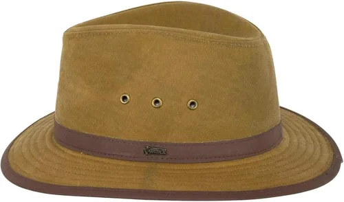 Miniatura 2 de Outback Trading Men's 1462 Madison River Sun-Protective Waterproof Crushable Cotton Oilskin Hat