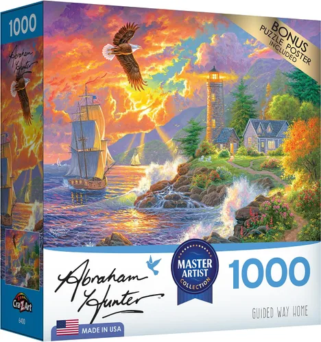Miniatura 2 de RoseArt - Abraham Hunter - Guided Way Home - Rompecabezas de 1000 piezas para adultos