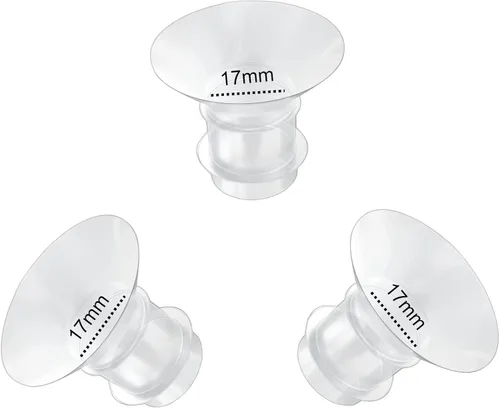 Miniatura 12 de Insertos de brida de 0.591 in compatibles con Momcozy S12 Pro/S9 Pro /M5/M9/Medela/TSRETE extractor de leche portátil, Spectra S1/S2 adecuados