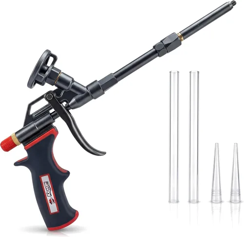 Miniatura 6 de Pistola de espuma Kraken Bond PRO - Pistola dispensadora de espuma de 20 cm duradera para contratistas y aficionados, revestimiento antiadherente
