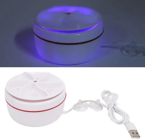 Miniatura 3 de TOPINCN Potente motor portátil Mini Turbo Lavadora para lavandería diaria, ropa pequeña para el hogar, pequeña lavadora de ultrasonido Turbo