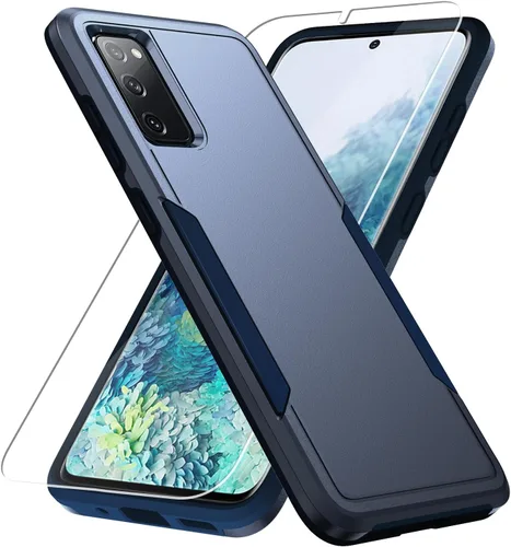 Miniatura 10 de Samung S20 FE 5G - Funda protectora para Samsung Galaxy S20 FE 5G, con protector de pantalla [probada contra caídas de grado militar], funda Negro