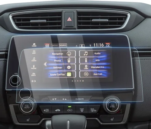 Karltys Paquete de 2 protectores de pantalla para Honda CR-V EX EX-L Touring 2017 ~ 2022 de 7 pulgadas [sin reflejos ni huellas dactilares] para