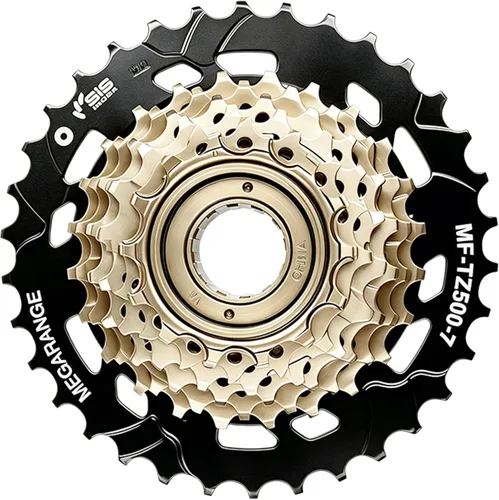 Miniatura 8 de 7 Speed Bike Freewheel, MF-TZ500-7 Bicycle Freewheel14-28T/34T Multiple Freewheel Cycling Replacement Part