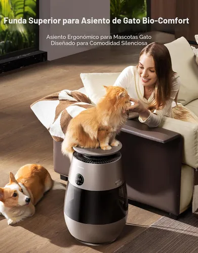 Miniatura 7 de Purificador de aire para mascotas Dreame AP10 para habitación grande del hogar, limpia 5,386 pies cuadrados en una hora, limpiador de aire